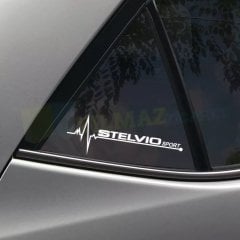 Alfa Romeo Mito Giulia 156 147 159 Kalp Atışı Ritim Oto Sticker