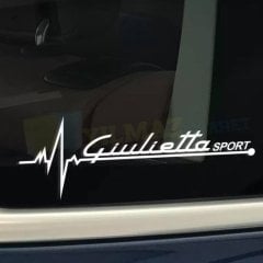 Alfa Romeo Mito Giulia 156 147 159 Kalp Atışı Ritim Oto Sticker