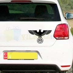 Volkswagen Bagaj Çamurluk Kartal Oto Sticker Araba Yapıştırma