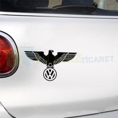 Volkswagen Bagaj Çamurluk Kartal Oto Sticker Araba Yapıştırma