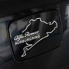 Alfa Romeo Nürburgring Depo Kapağı Oto Sticker Araba Yapıştırma Etiket