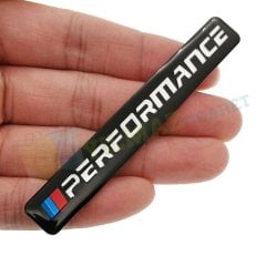 Bmw M Performance Metal Torpido Logo Arma Amblem Metal Siyah