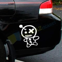Yaramaz Bebek Oto Sticker Araba Yapıştırma Etiket