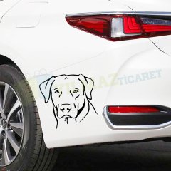 Köpek Dog Oto Sticker Araç Çıkartma Yapıştırma Etiket