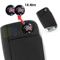 Seat Fr Metal Alaşım Logo Amblem Arma 3M 1 ADET 14 Mm (ANAHTARLIK DEĞİLDİR)