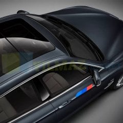 Bmw M Logo Marşpiyel Kapı Altı Tampon Bagaj Oto Sticker 2 Ad