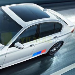 Bmw M Logo Marşpiyel Kapı Altı Tampon Bagaj Oto Sticker 2 Ad