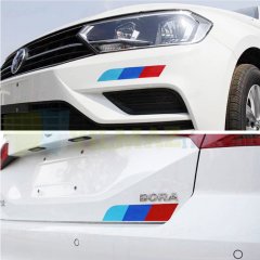 Bmw M Logo Marşpiyel Kapı Altı Tampon Bagaj Oto Sticker 2 Ad