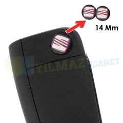 Seat Metal Alaşım Logo Amblem Arma 3M 1 Ad 14 Mm Yüksek Kalite (Anahtarlık Değildir)