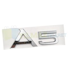 Audi A5 Yazı Bagaj Logo Amblem Arma Plastik Yüksek Kalite