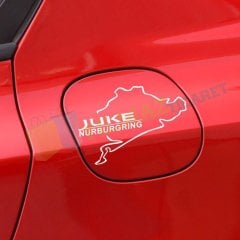 Nissan Juke Nürburgring Oto Sticker Depo Kapağı Yapıştırma