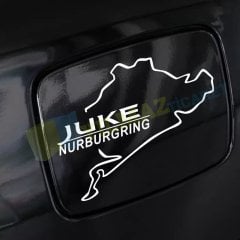 Nissan Juke Nürburgring Oto Sticker Depo Kapağı Yapıştırma