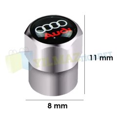 Audi Sibop Kapağı 1 Takım (4 Adet) Paslanmaz Çelik Yüksek Kalite