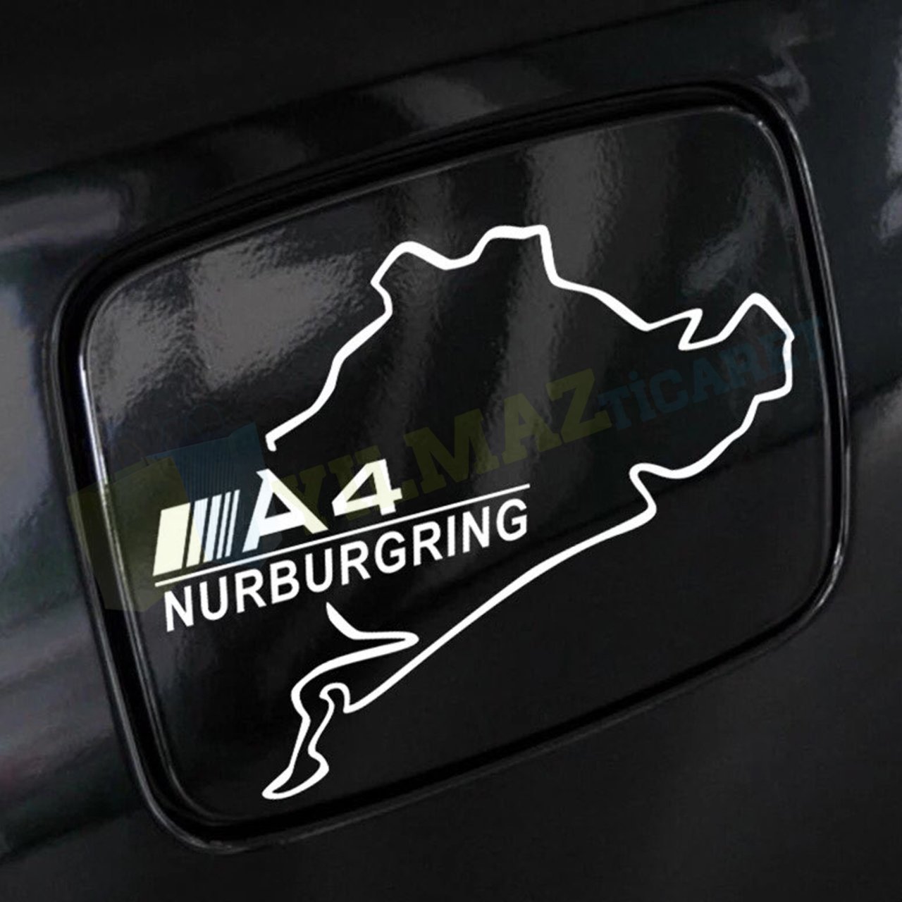 Audi A3 A4 A5 A6 Nürburgring Oto Sticker Araba Yapıştırma Etiket