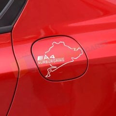 Audi A3 A4 A5 A6 Nürburgring Oto Sticker Araba Yapıştırma Etiket
