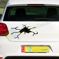 Çatlak Araba Sticker Araba Yapıştırma Renault Dacia Tüm Araçlara