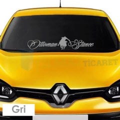 Ottoman Stance Osmanlı Cam Oto Sticker Araba Sticker Yapıştırma