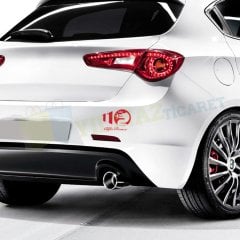 Alfa Romeo Logo 159 147 156 146 Giulietta Mito Oto Sticker 2 Adet