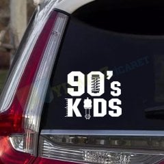 90's Kids Sticker 90'ların Çocuk Arma Süper Sürpriz Hediyeli