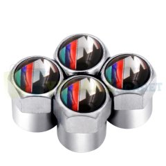 Bmw M Logo Sibop Kapağı 4 Adet Yüksek Kaliteli Plastik Sınırlı Stok