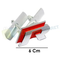 Volkswagen R Panjur Logo Vidalı Golf Passat Polo Jetta Çelik