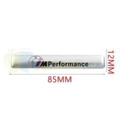 Bmw M Performance Torpido Konsol Logo Arma Amblem Metal Siyah-Gümüş Yüksek Kalite 1 Adet