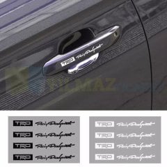 Toyota TRD Racing Development Ayna Silecek Kapı Kolu Jant Oto Sticker 10 Adet