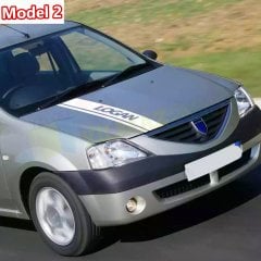 Dacia Logan Ön Kaput Şerit Oto Sticker Araba Yapıştırma Etiket