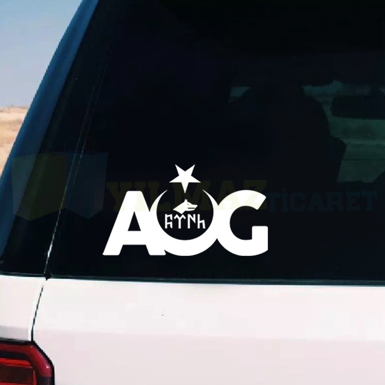 Amacı Olmayan Grup Cam Oto Sticker Araba Etiket Yapıştırma