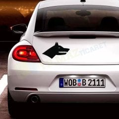 Göktürk Türk Kurt Sticker Oto Sticker Araba Cam Yapıştırma