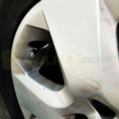 Opel Logo Arma Sibop Kapağı (1Takım) 4 Adet Paslanmaz Çelik Yüksek Kalite