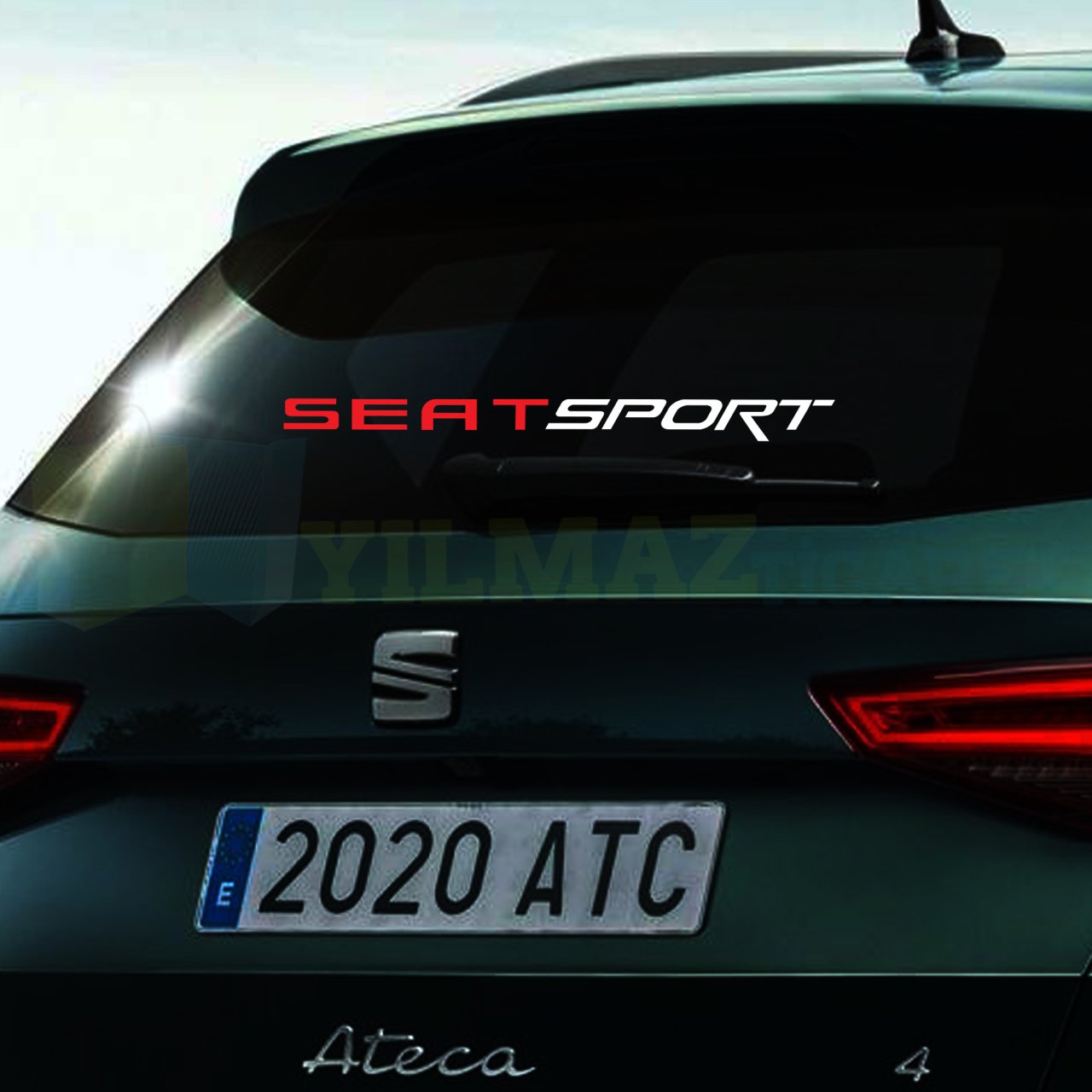 Seat Sport Cam Oto Sticker Araba Yapıştırma Etiket Çıkartma