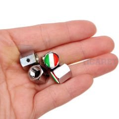 Alfa Romeo Fiat Sibop Kapağı Çalınmaya Karşı Alyanlı Jant Torpido Vites Damla Sticker