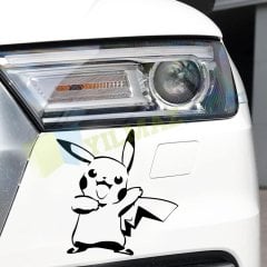 Pikaçu Sticker Sürpriz Hediyeli Kaliteli Baskı