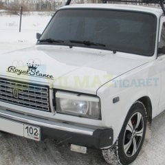 Royal Stance Oto Sticker Arka Cam Tampon Yapıştırma Etiket Çıkartma 1 Adet Kaliteli Folyo