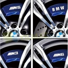 Bmw M3 M5 M6 E46 E60 Jant Kaliper Oto Sticker Etiket Tüm Modeller
