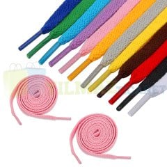 Converse Adidas Nike Spor Ayakkabı Bağcığı Yassı 120 Cm 1 Çift