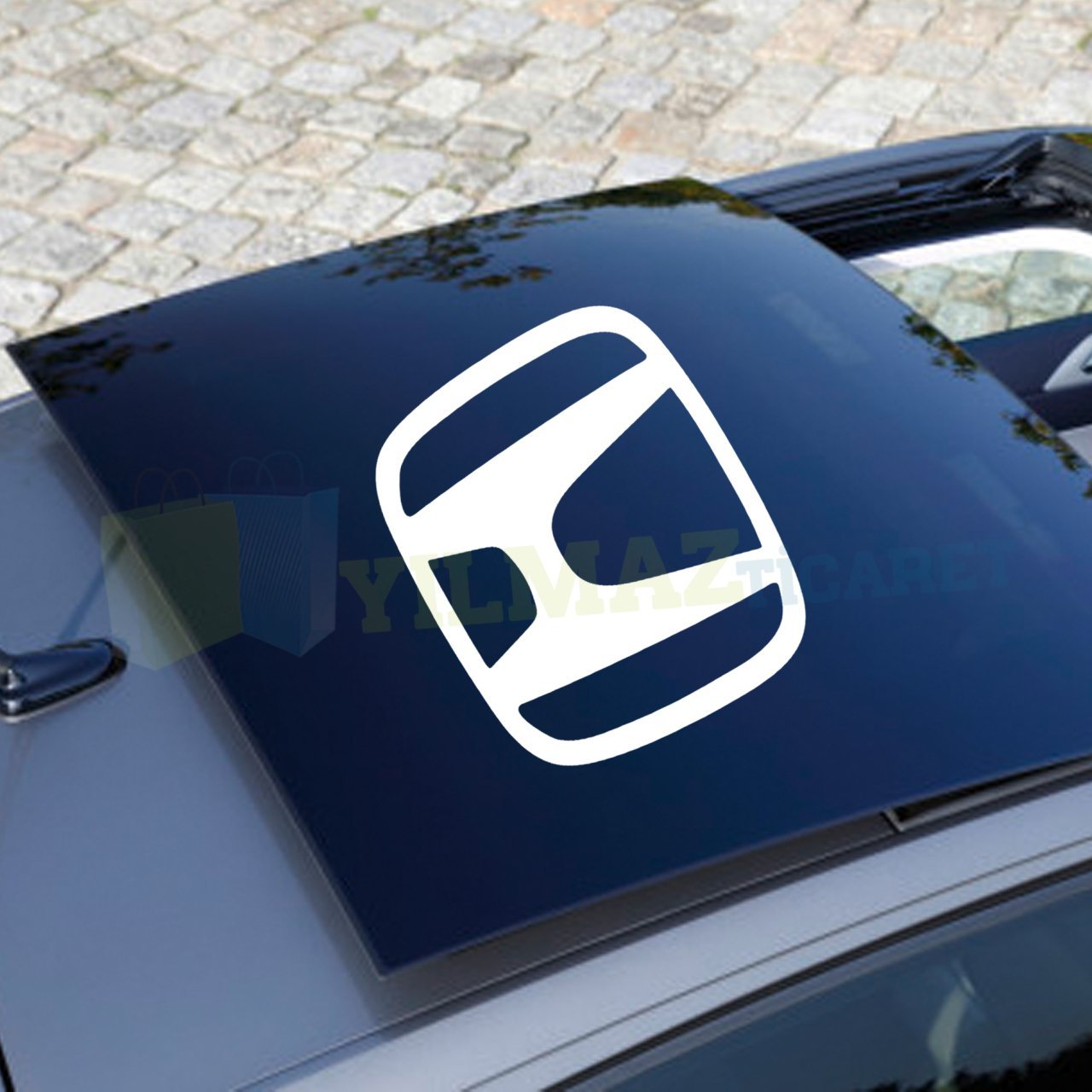 Honda Logo Arma Sunroof Oto Sticker Araba Araç Yapıştırma Etiket