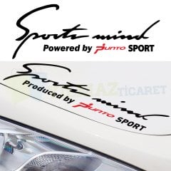 Fiat Punto Sport Mind Oto Sticker Araba Yapıştırma Etiket Kaliteli Folyo