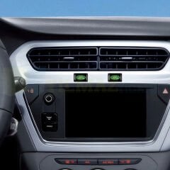 Land Rover Logo Arma Direksiyon Jant Vites Torpido Ayna Damla Silikon Etiket Oto Sticker 18x11 mm