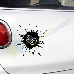 Jdm Çamur Oto Sticker Yapıştırma Kaliteli Sürpriz Hediyeli
