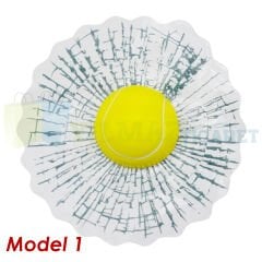 Araba Tenis Top Basketbol Cam Gövde 3D Yapıştırma Çıkartma