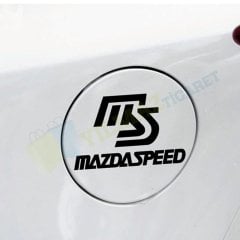 Mazda Speed Depo Kapağı Oto Sticker Etiket Yapıştırma Çıkartma