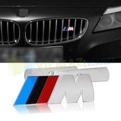 BMW M Logo Ön Izgara Böbrek Logo Amblem Arma Paslanmaz Çelik