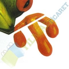 Kurbağa Kelebek Cam Kapı Oto Sticker Araba Yapıştırma Etiket