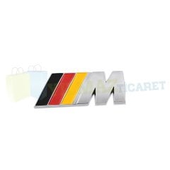 Bmw M Bagaj Logo Amblem Plastikl Krom