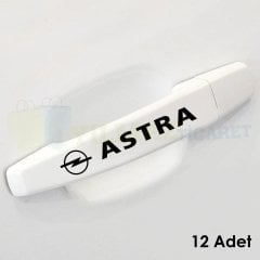 Opel Astra Logo Silecek Jant Ayna Kapı Kolu Oto Sticker Araba Yapıştırma Etiket