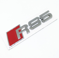 Audi RS5 Bagaj Arma Logo Amblem Paslanmaz Çelik Yüksek Kalite