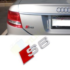Audi S3 S4 S5 S6 S8 Metal Logo Arka Bagaj Sürpriz Hediyeli