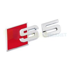 Audi S5 Logo Arka Bagaj Arma Amblem Paslanmaz Çelik Yüksek Kalite